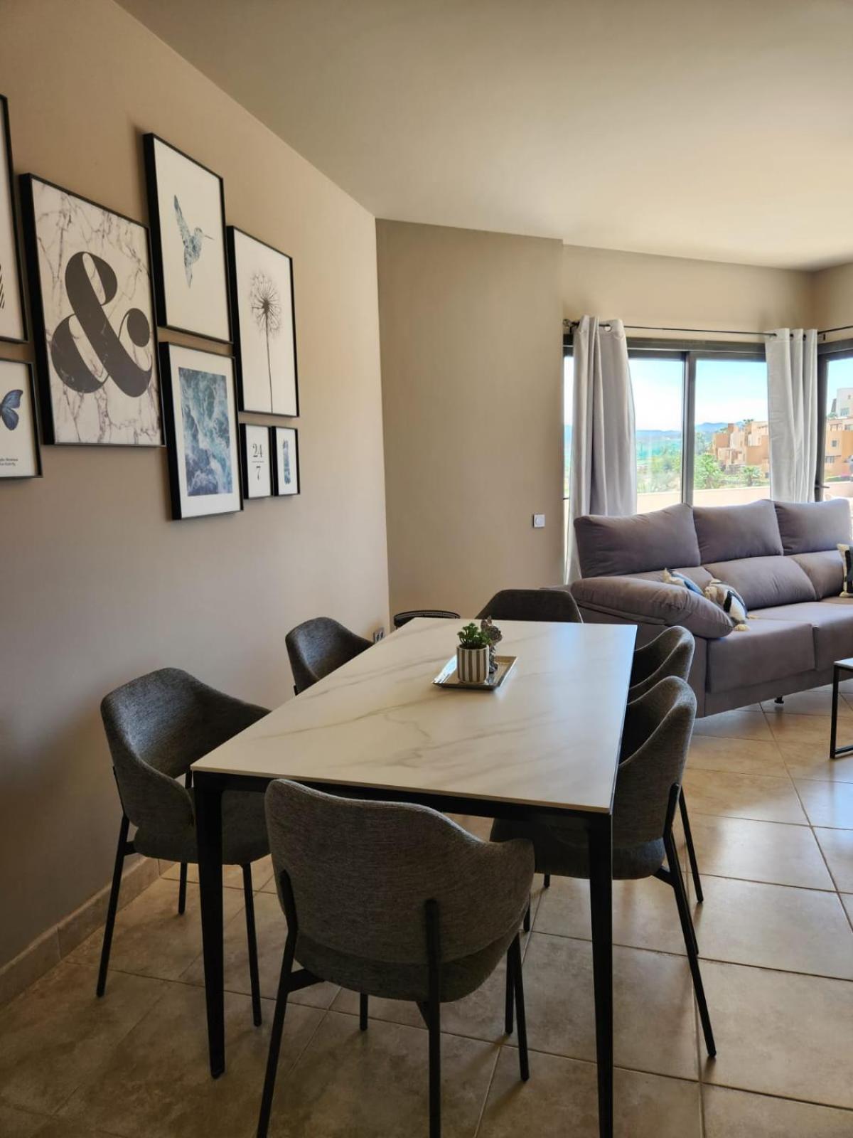 Atico Esquinero Con Preciosas Vistas Al Valle Del Golf Con Piscina Comunitaria! * Vera